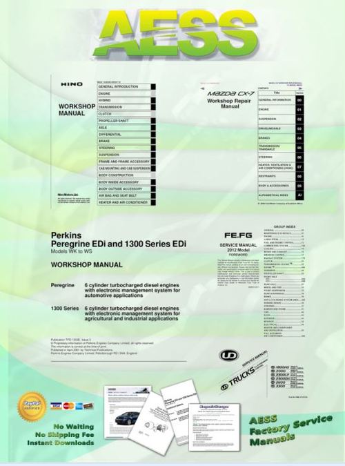 Product picture DAF 95XF Series Service Manual